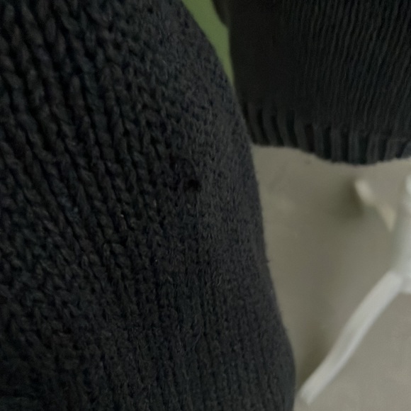 Vintage 80s 90s Black Floral Cardigan - Picture 4 of 6